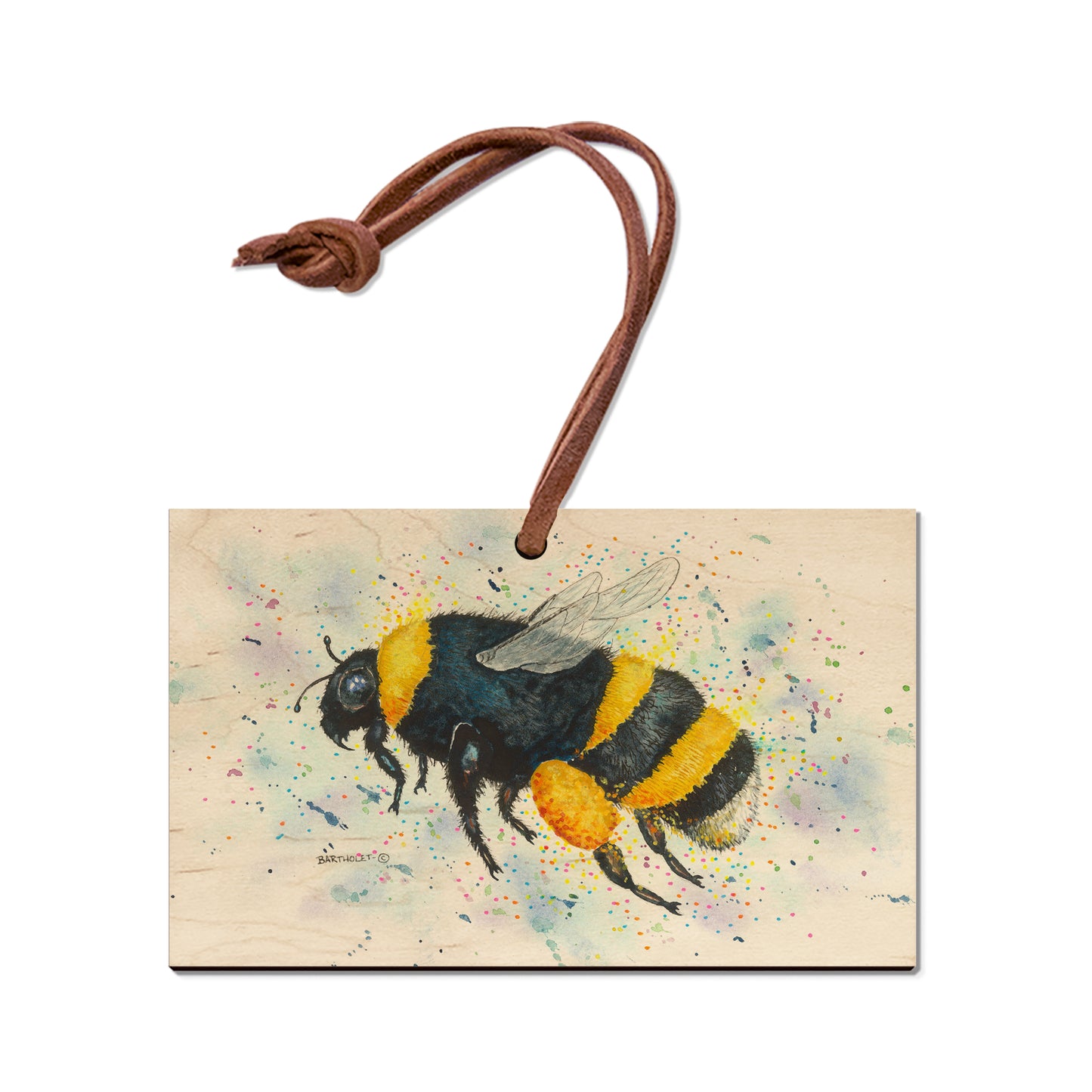 Bartholet's Bumble Bee - Small Art & Gift Ornament (5pk // $2.40ea)