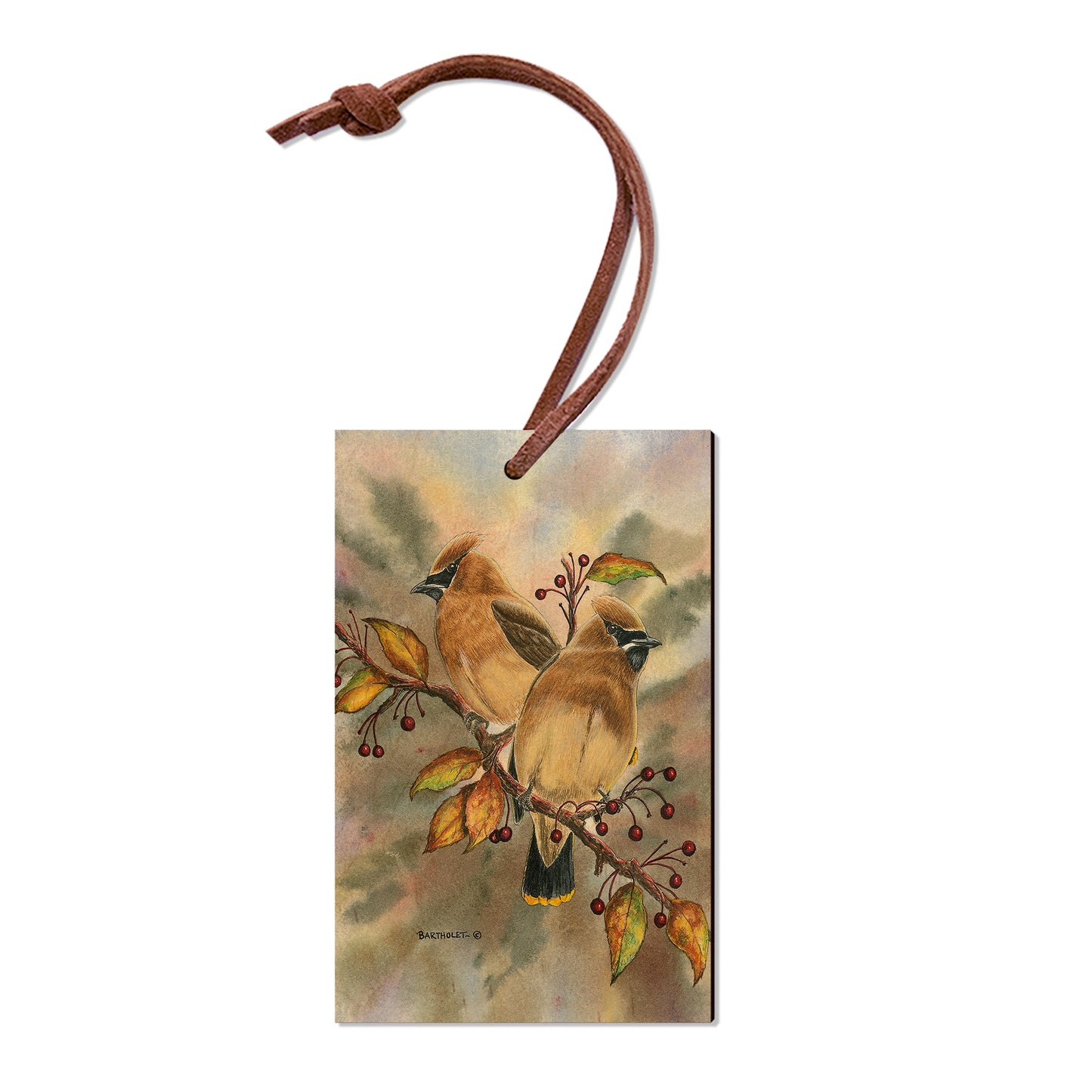 Bartholet's Cedar Waxwings  - Classic Edge