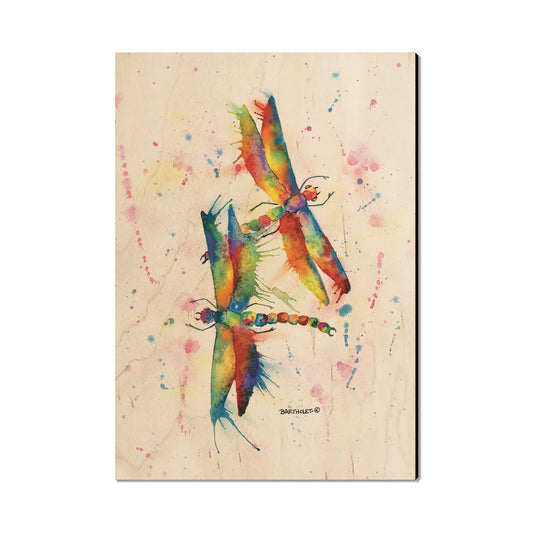 Bartholet's Rainbow Dragonflies Courtship  - Classic Edge