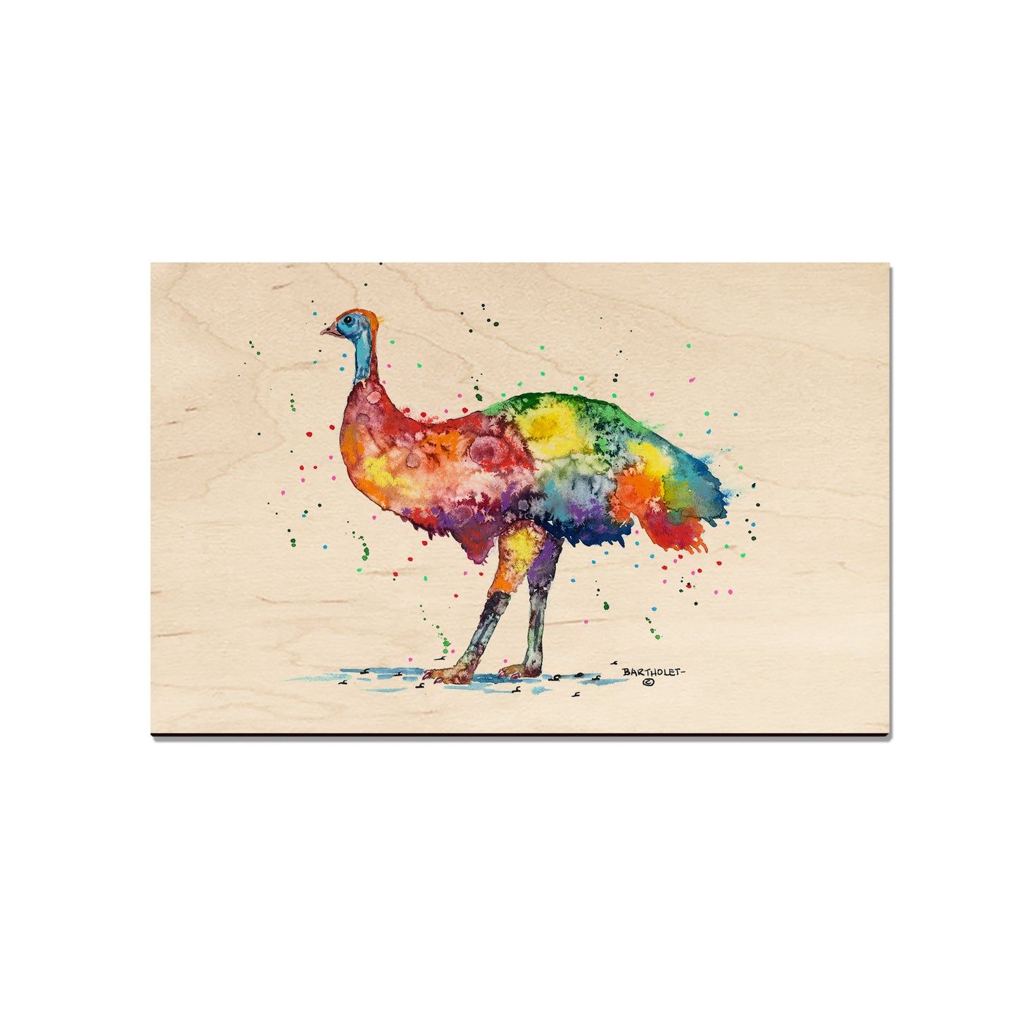 Bartholet's Rainbow Emu  - Classic Edge