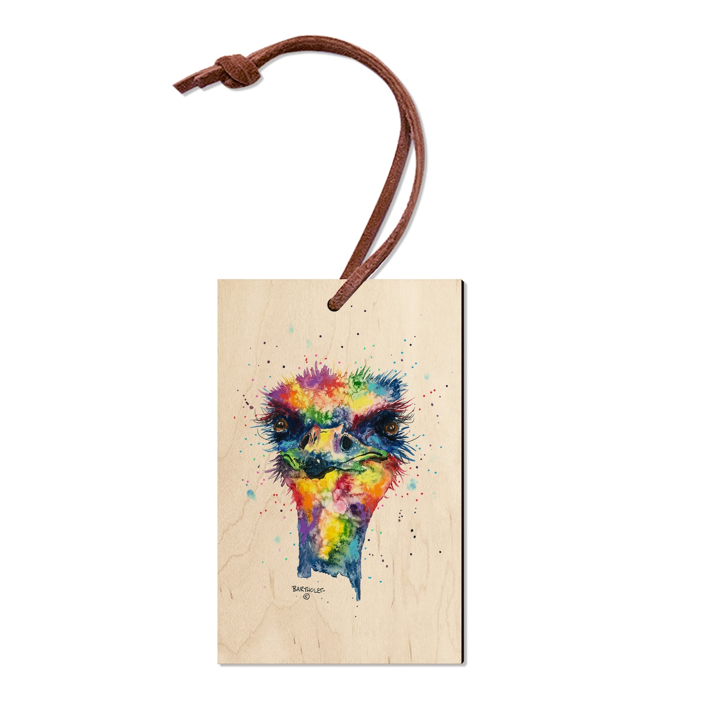 Bartholet's Rainbow Ostrich  - Classic Edge