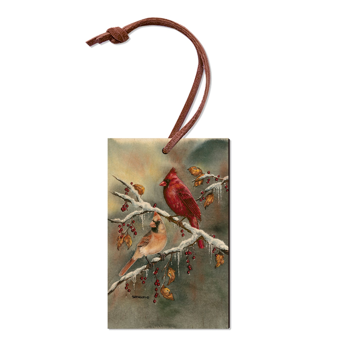 Bartholet's Winter Cardinals  - Classic Edge