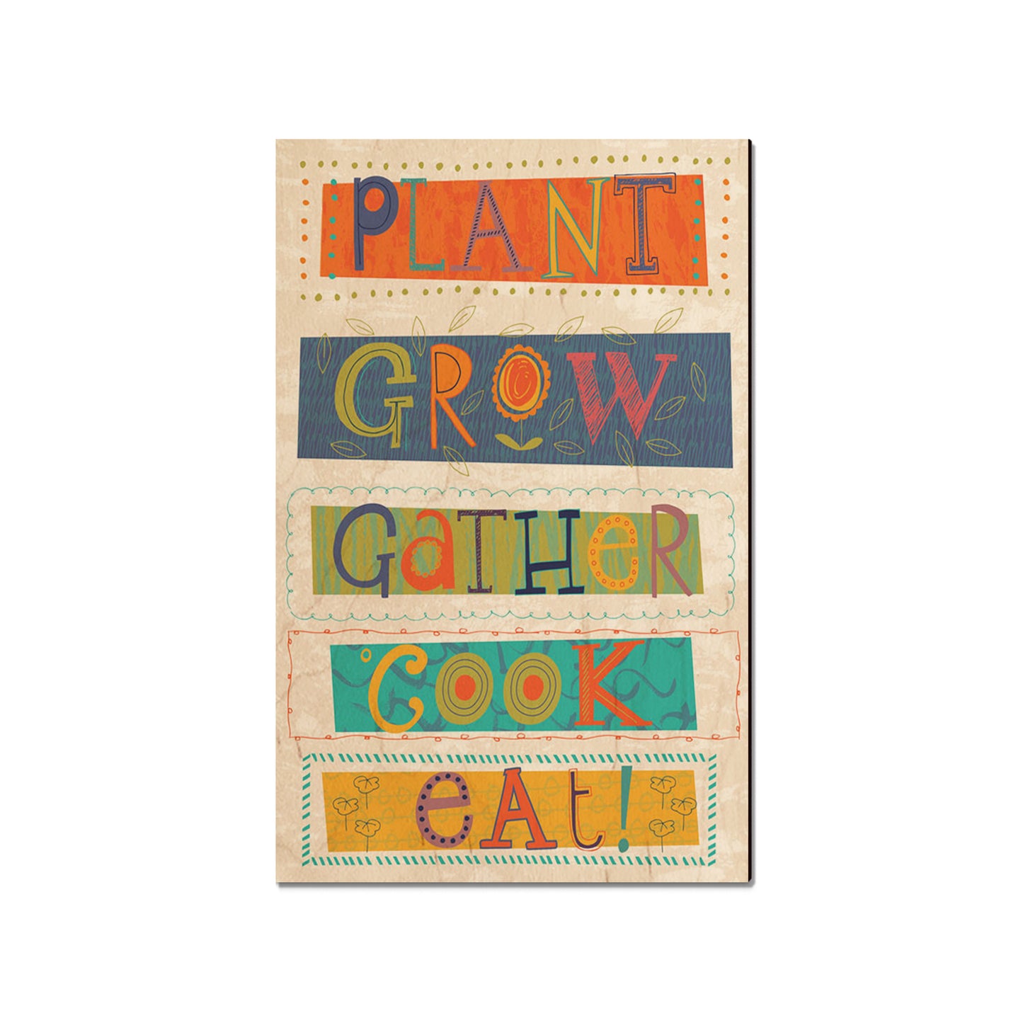 Garden, Plant, Grow - Classic Edge