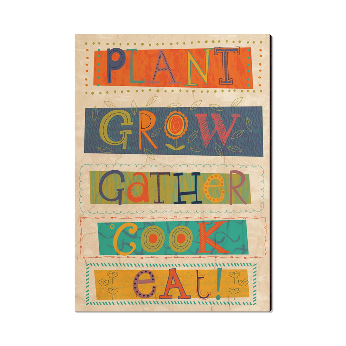 Garden, Plant, Grow - Classic Edge