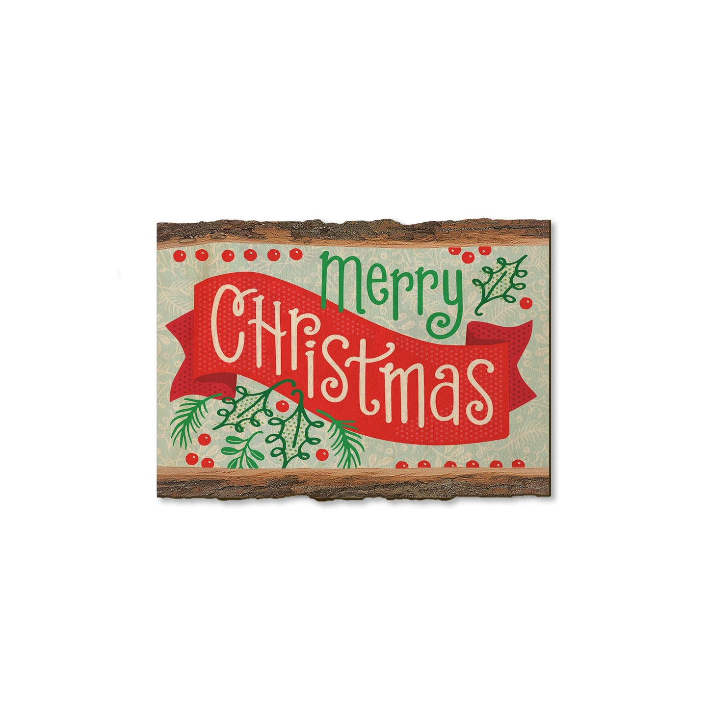 Merry Christmas Banner - Holiday - Live Edge