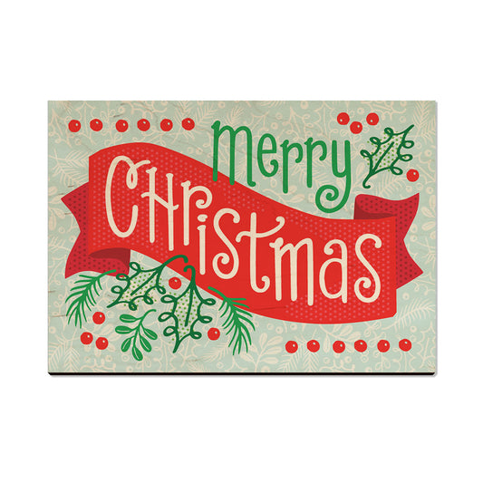 Merry Christmas Banner - Holiday - Classic Edge