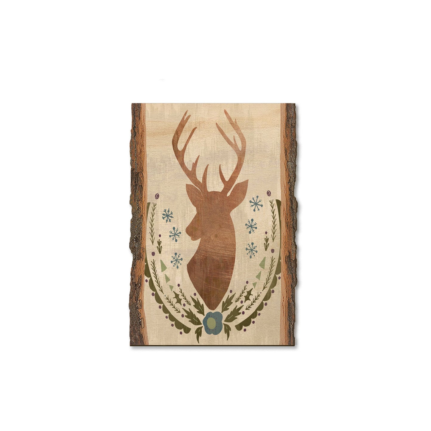 Stag Christmas - Holiday - Live Edge