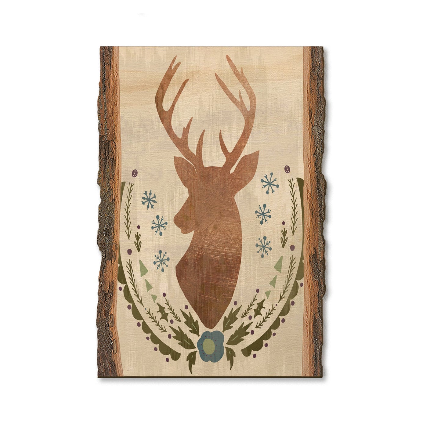 Stag Christmas - Holiday - Live Edge