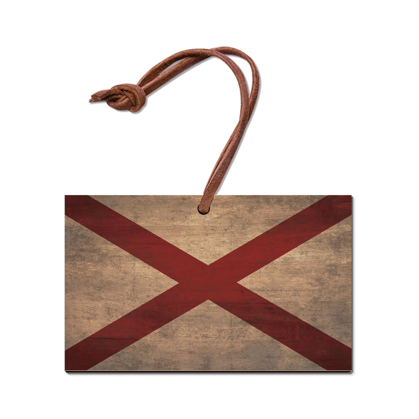 Alabama Wood State Flag - Classic Edge