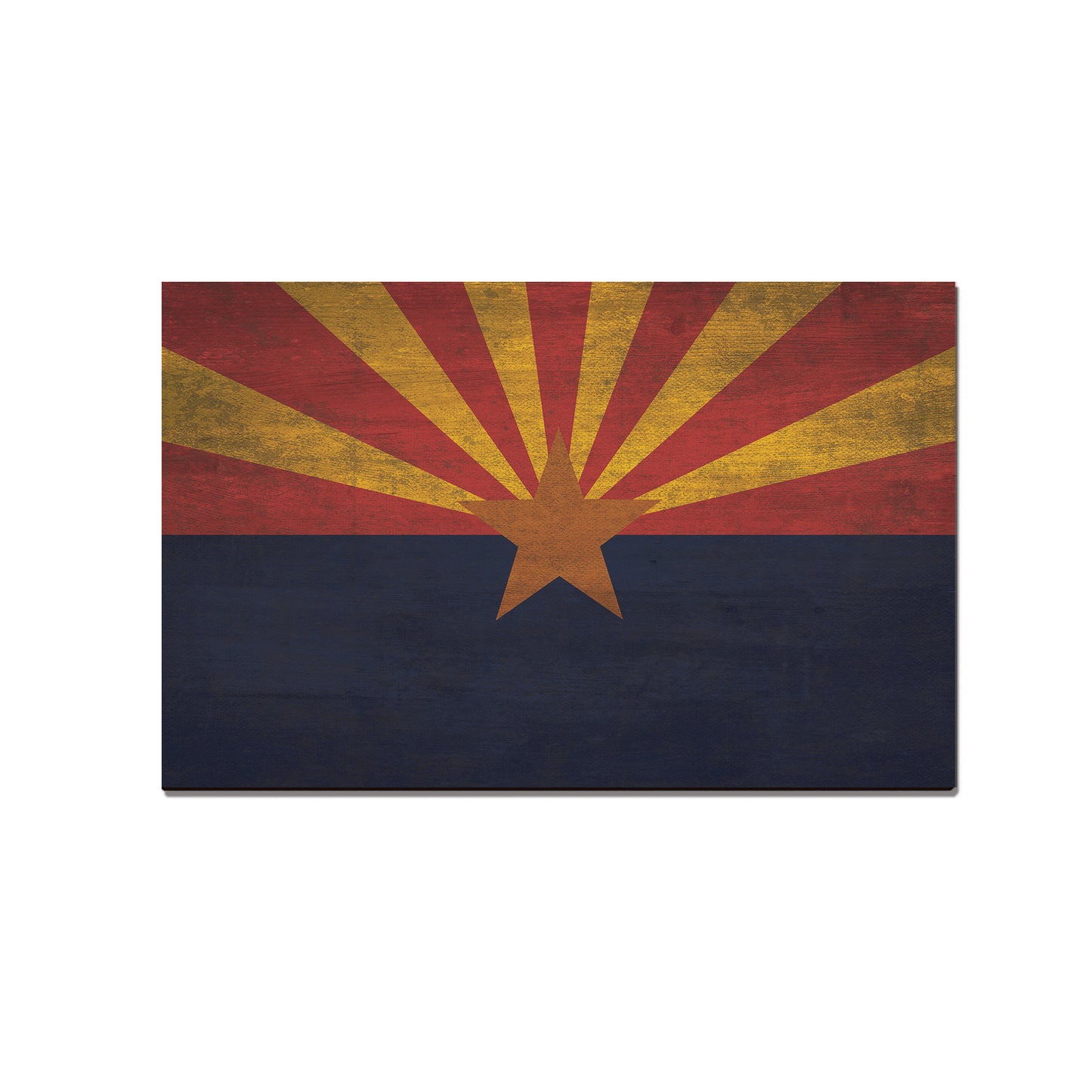 Arizona Wood State Flag - Classic Edge