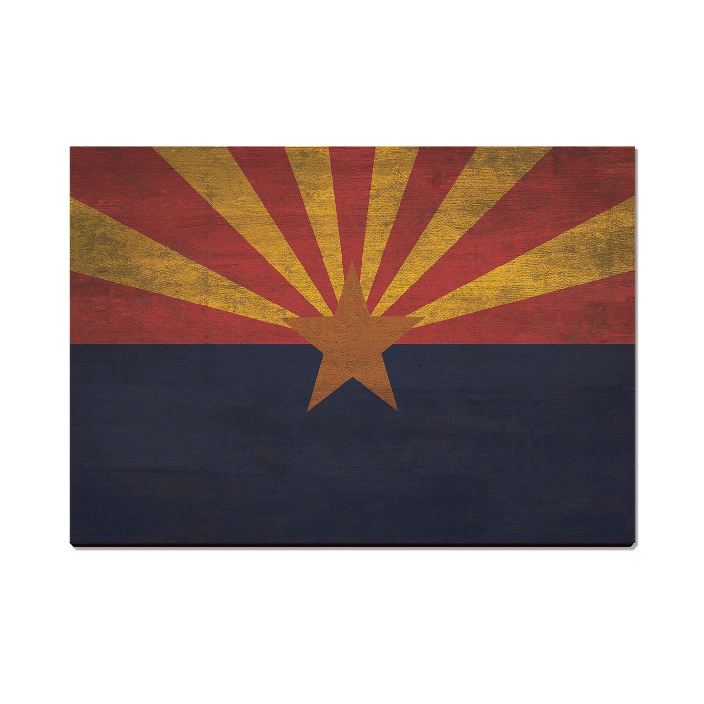 Arizona Wood State Flag - Classic Edge