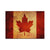 Canadian Wood Flag - Classic Edge
