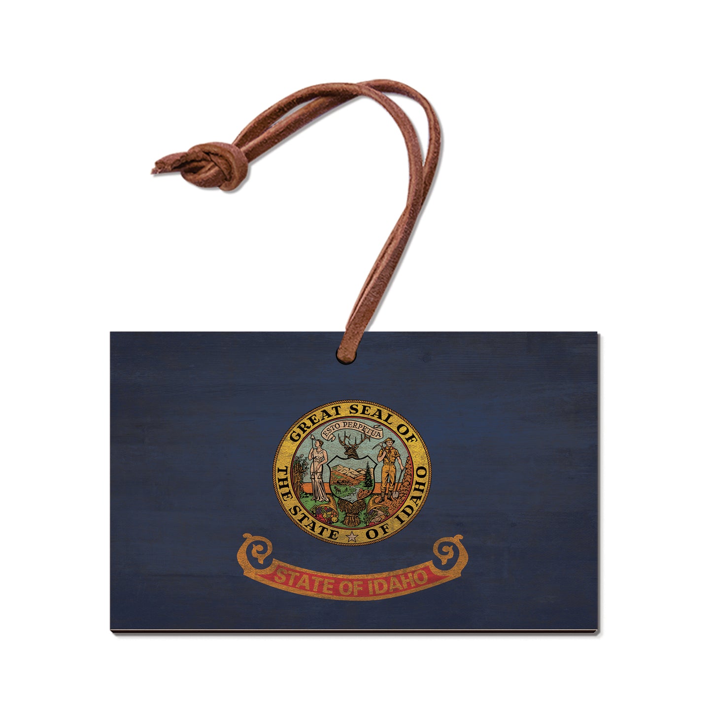 Idaho Wood State Flag - Classic Edge