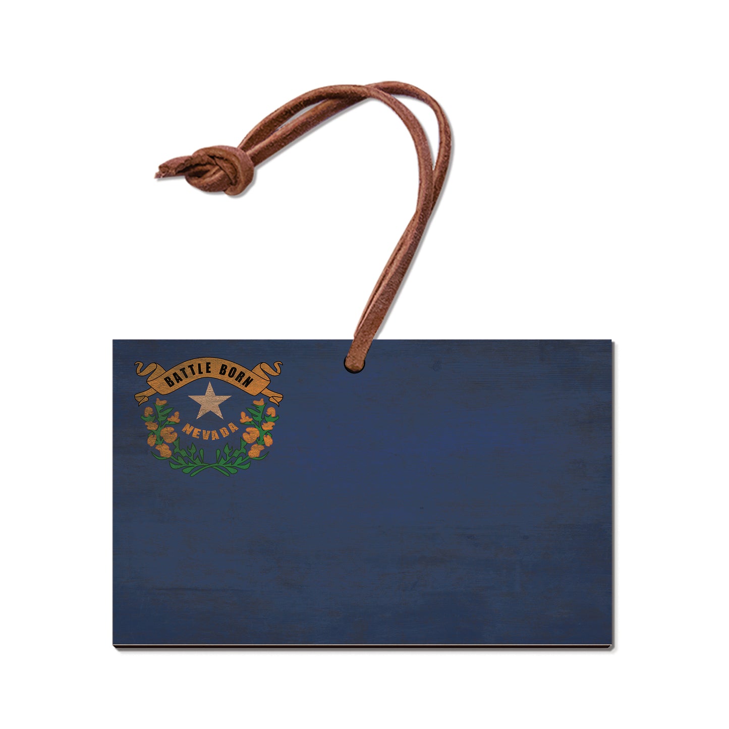 Nevada Wood State Flag - Classic Edge