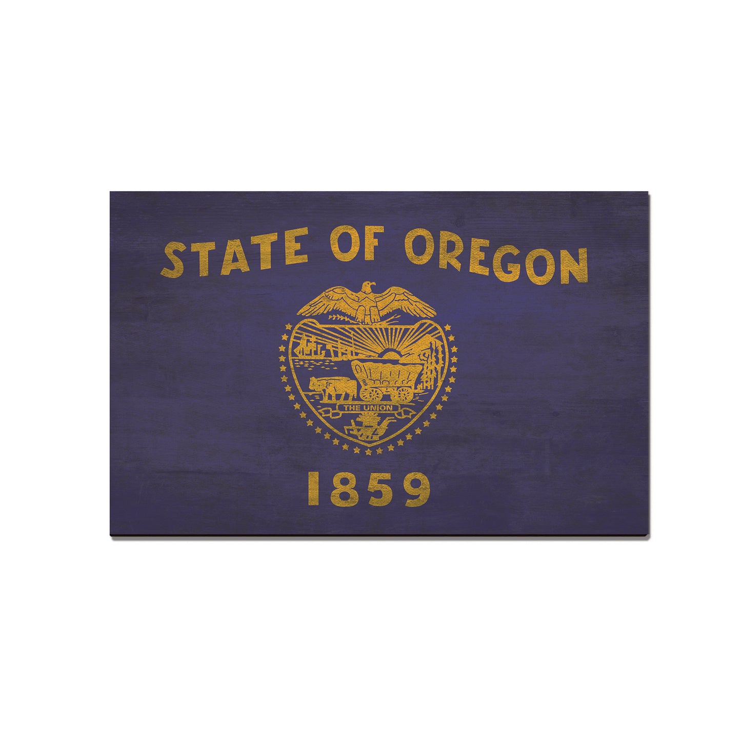 Oregon Wood State Flag - Classic Edge