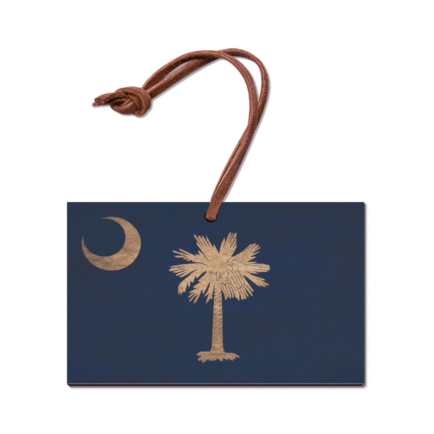 South Carolina Wood State Flag - Classic Edge