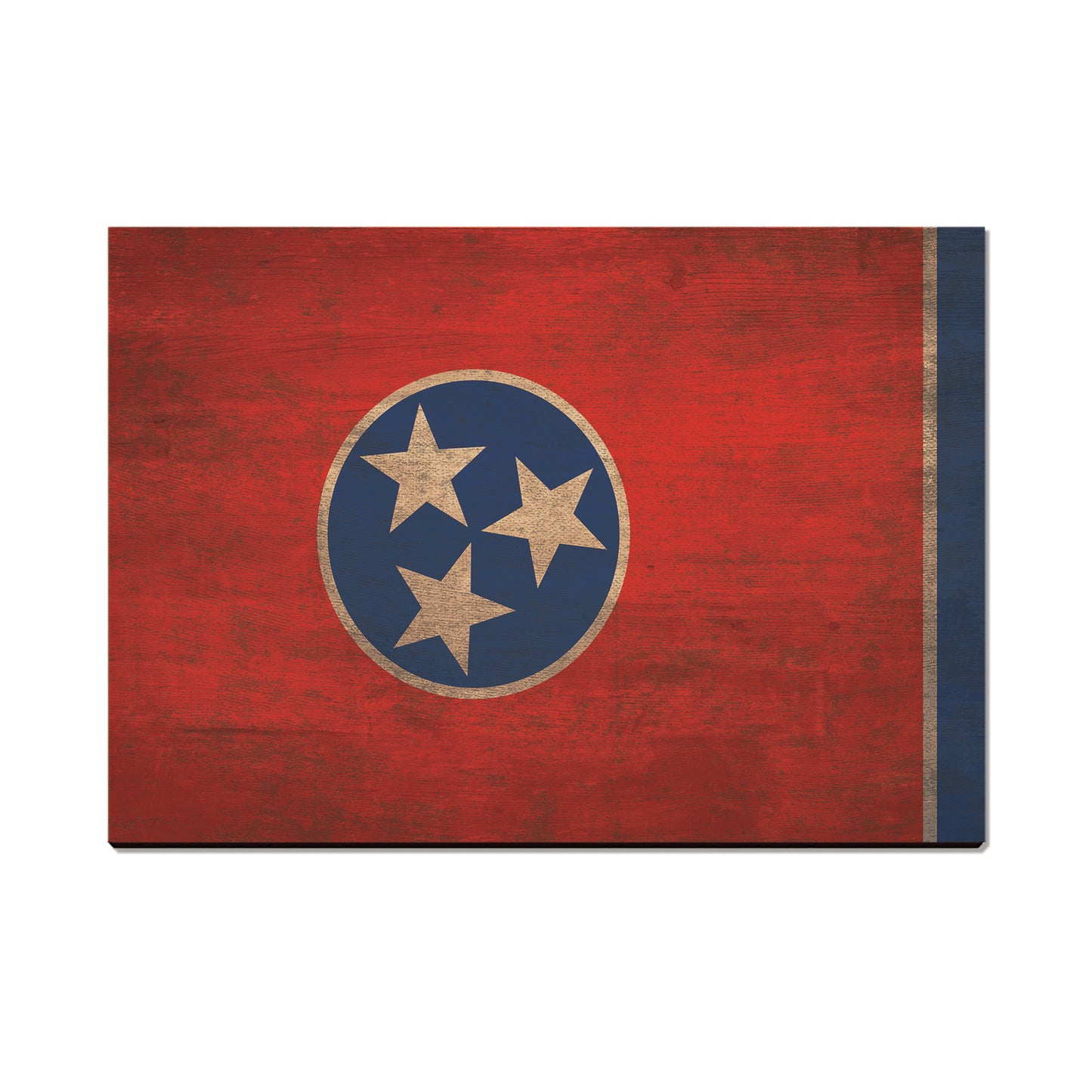 Tennessee Wood State Flag - Classic Edge