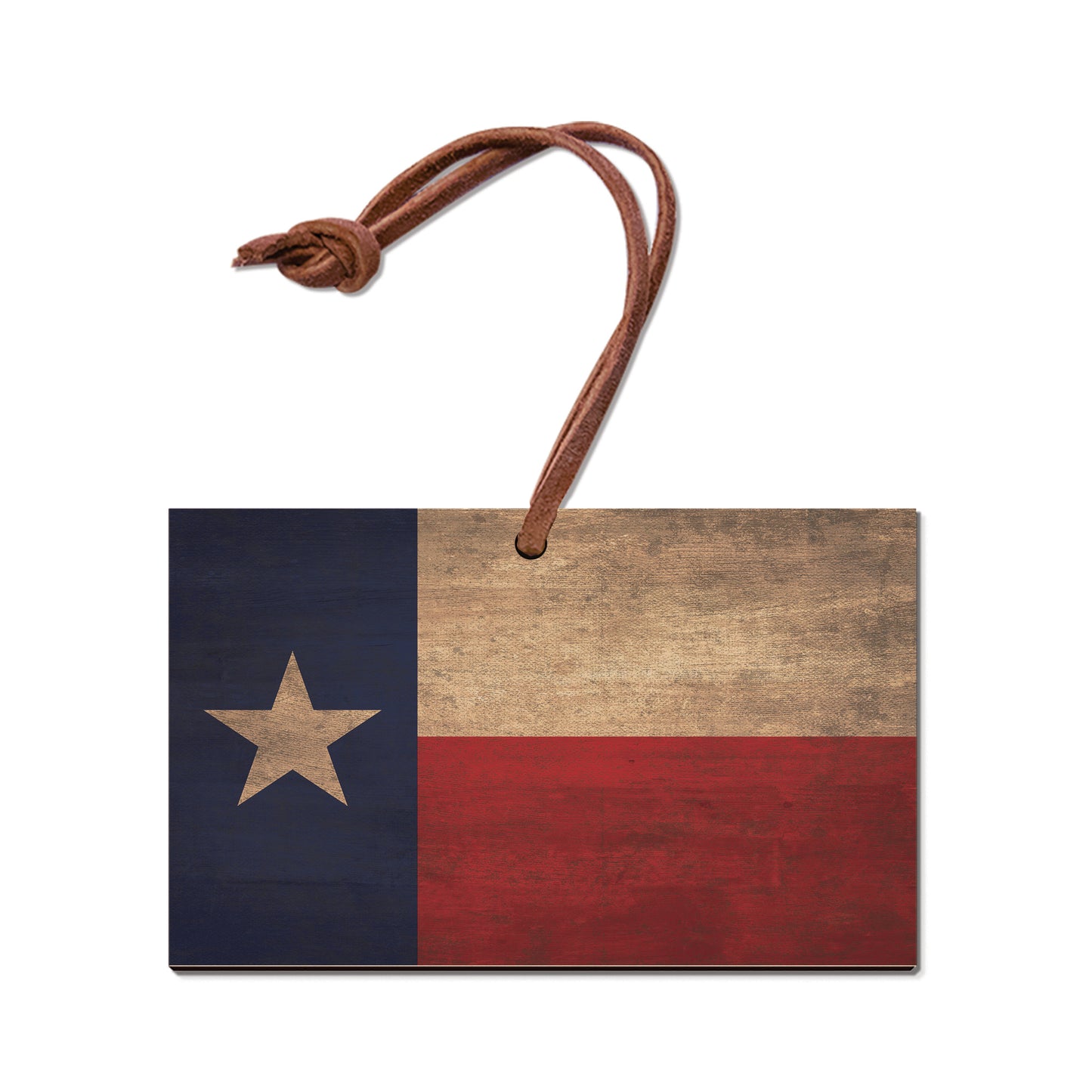 Texas Wood State Flag - Classic Edge