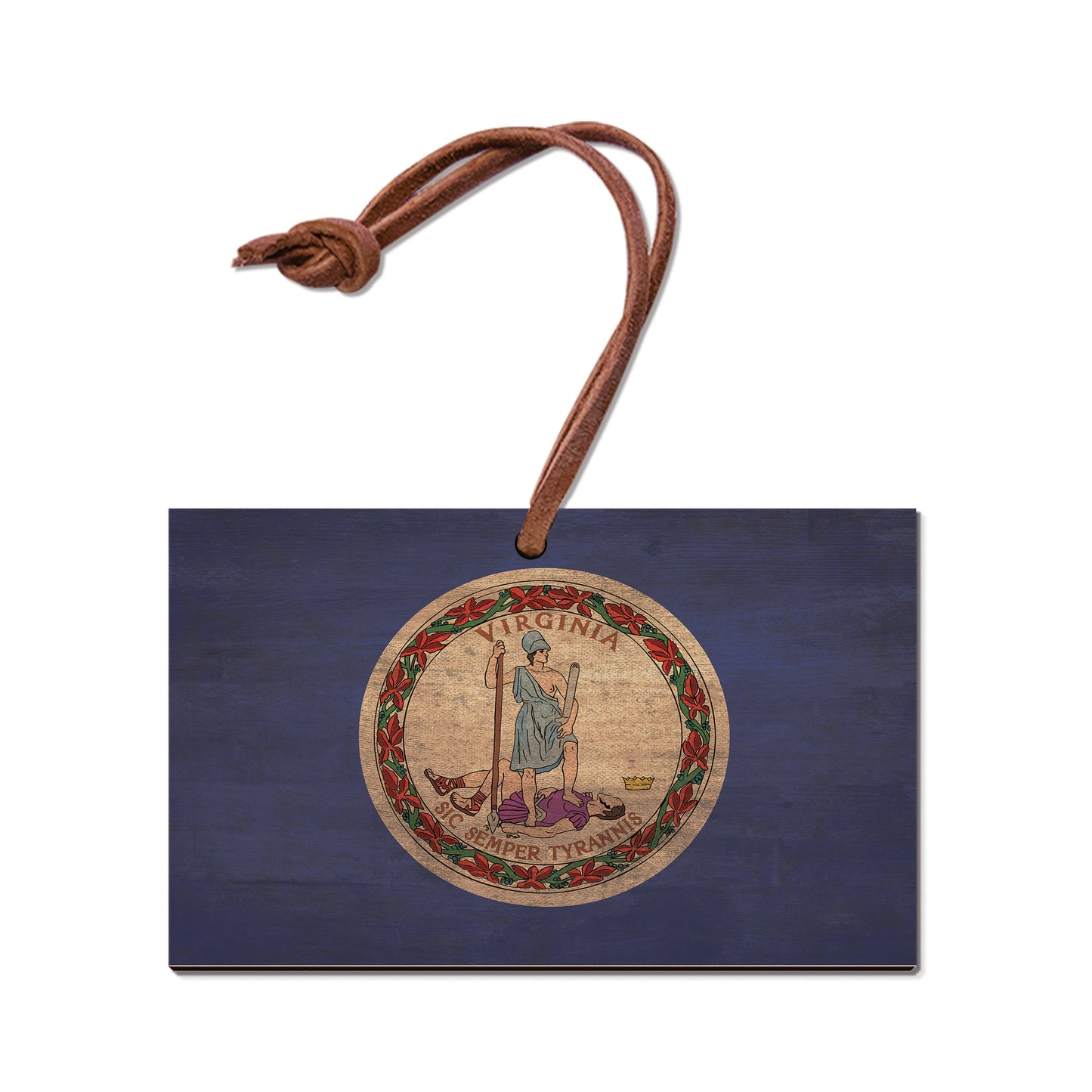 Virginia Wood State Flag - Classic Edge