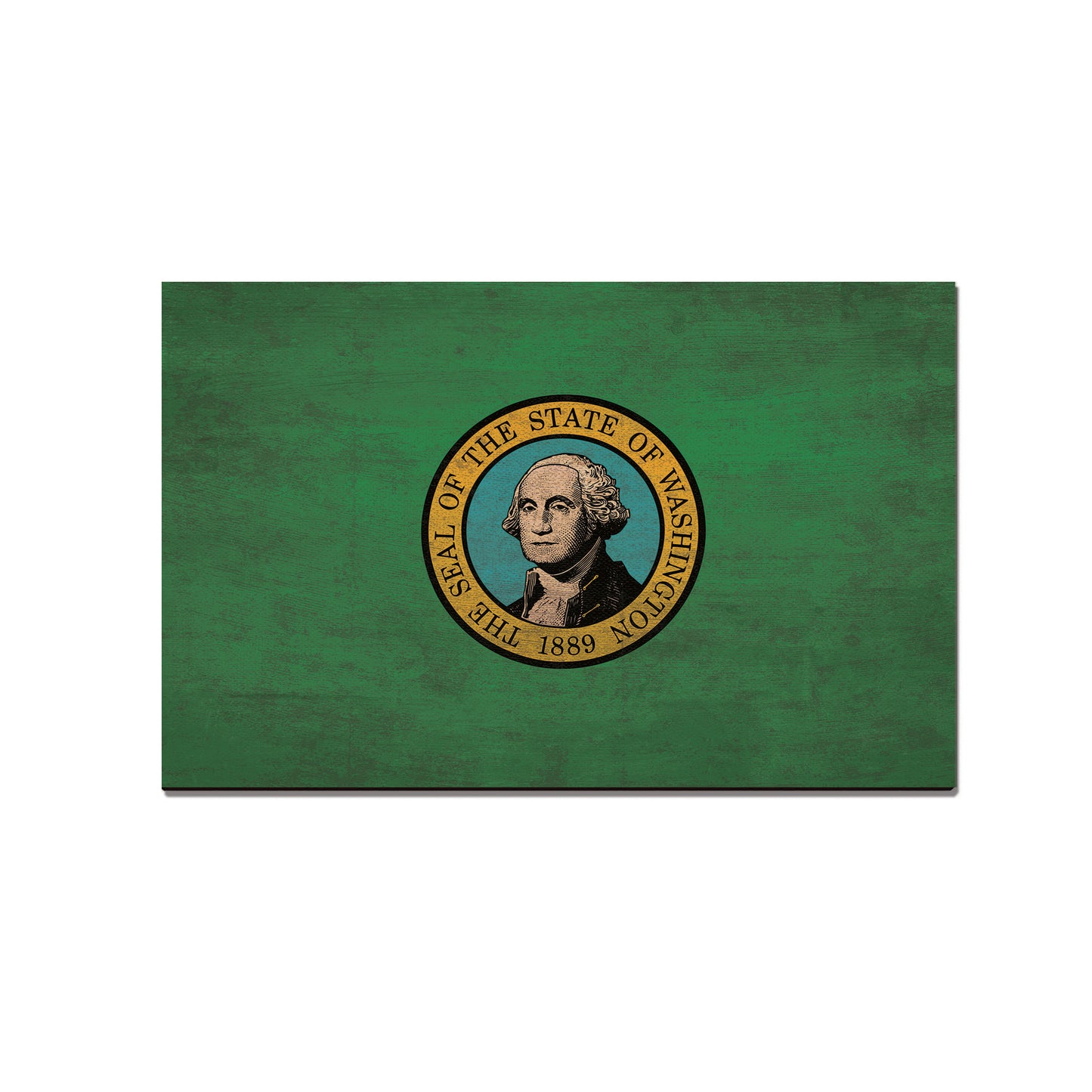 Washington Wood State Flag - Classic Edge