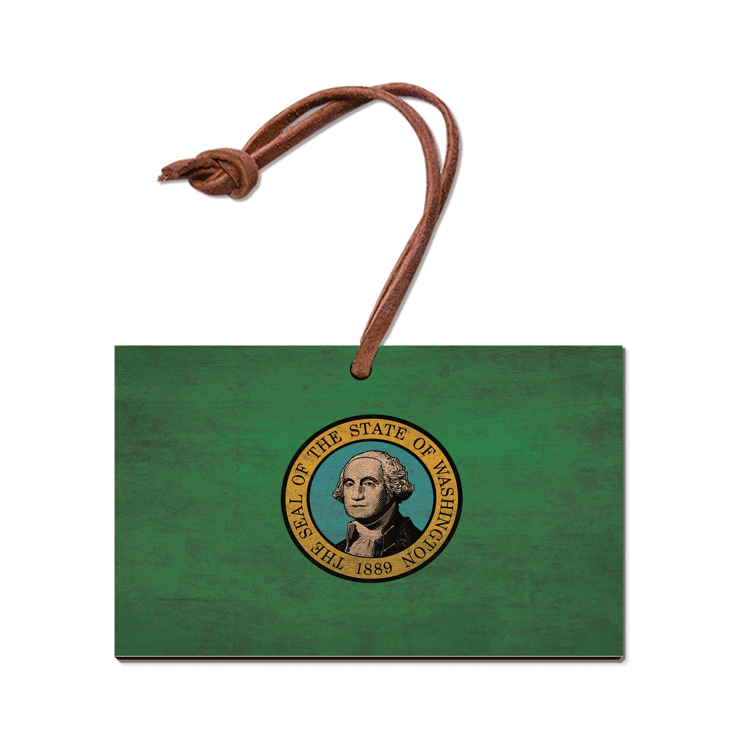 Washington Wood State Flag - Classic Edge
