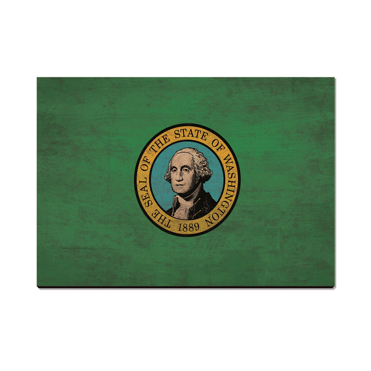 Washington Wood State Flag - Classic Edge