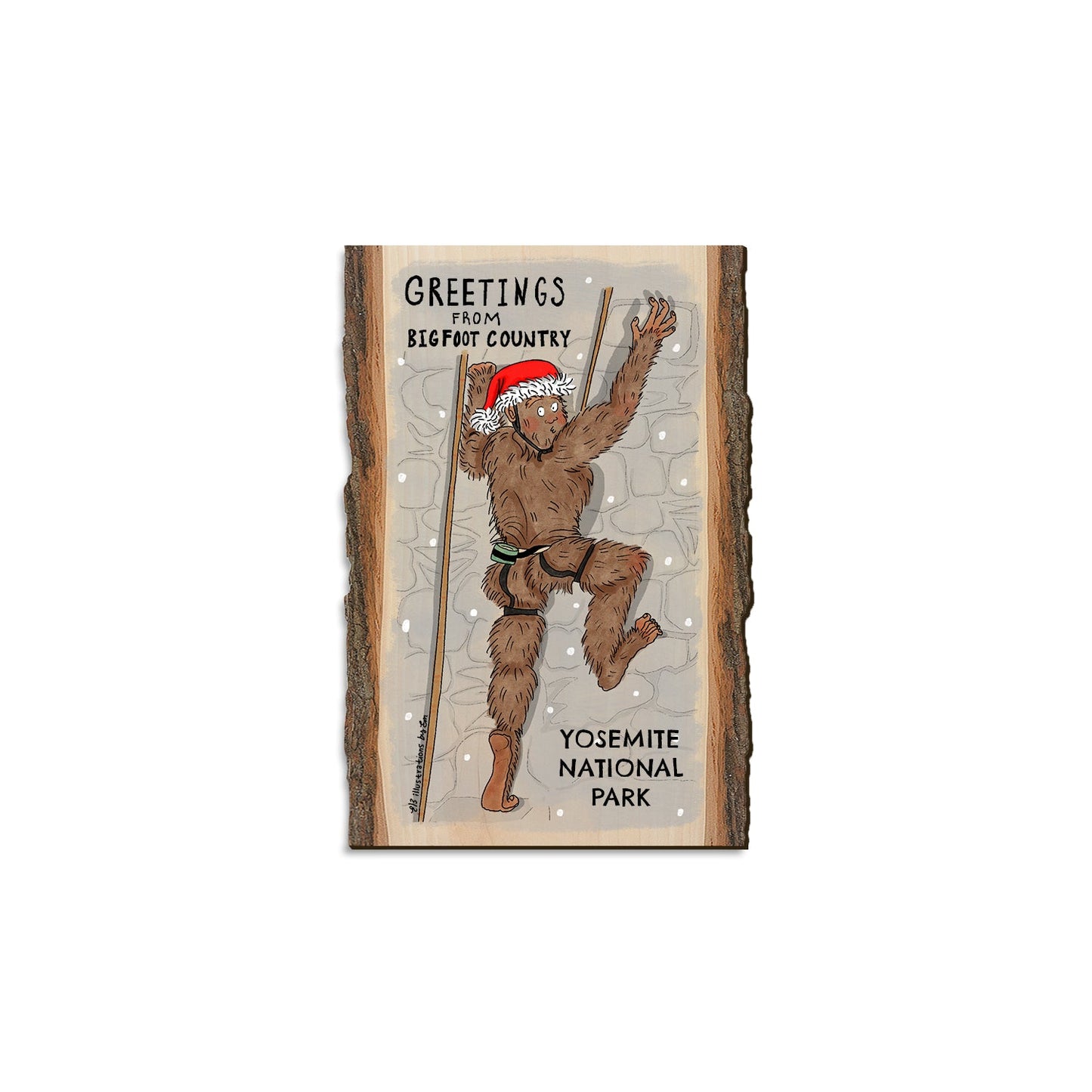 Holiday Bigfoot Climber - Live Edge