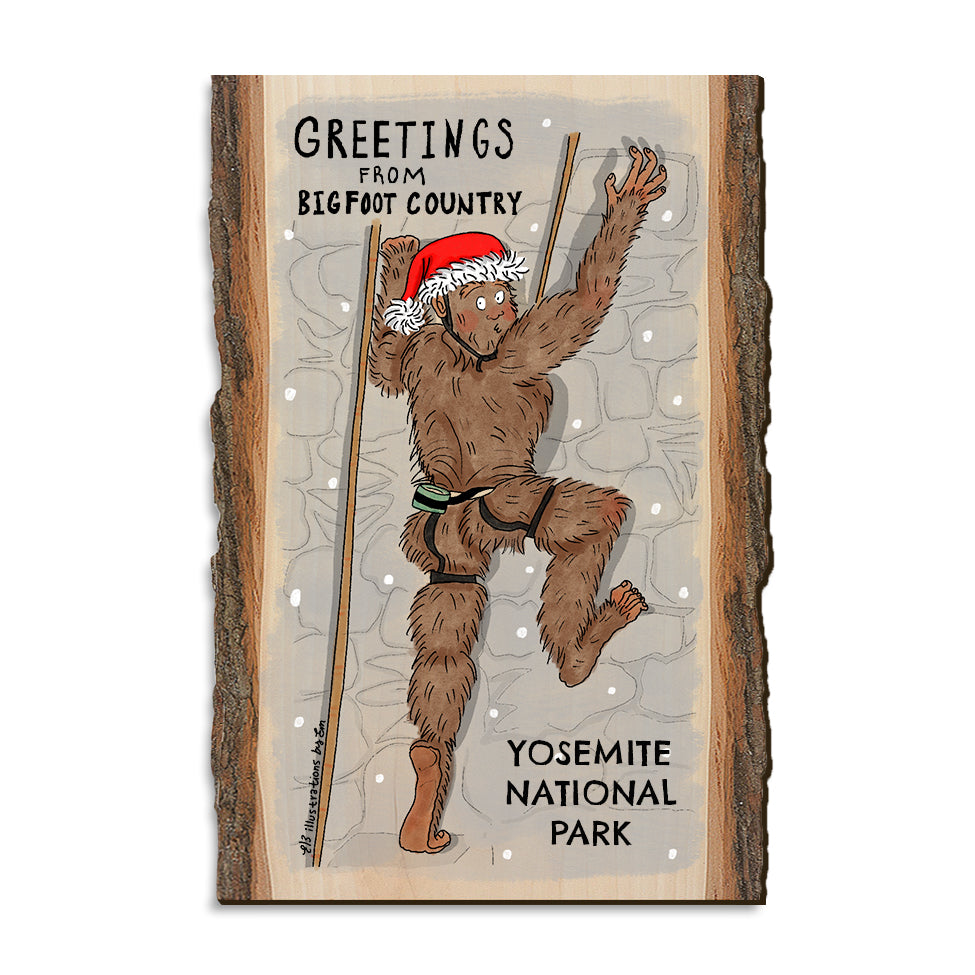 Holiday Bigfoot Climber - Live Edge