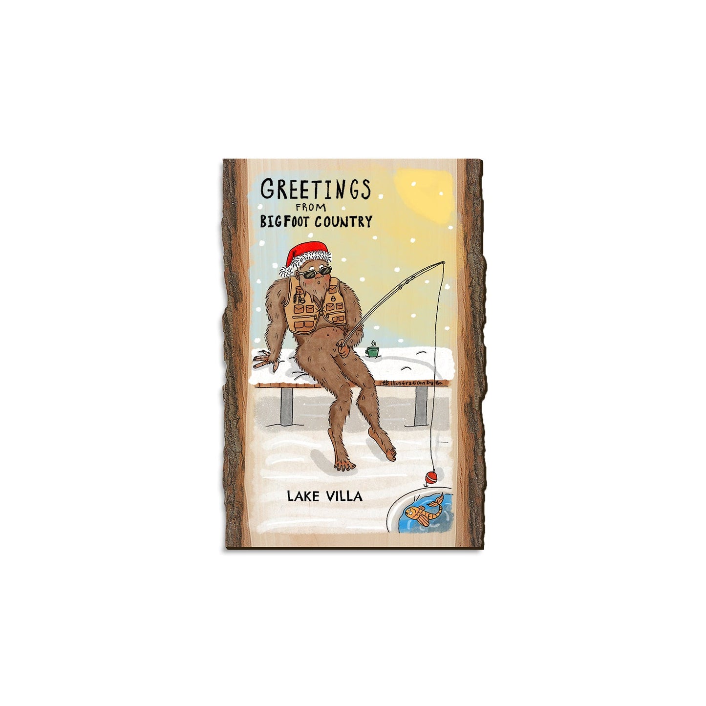 Holiday Bigfoot Fisher - Live Edge