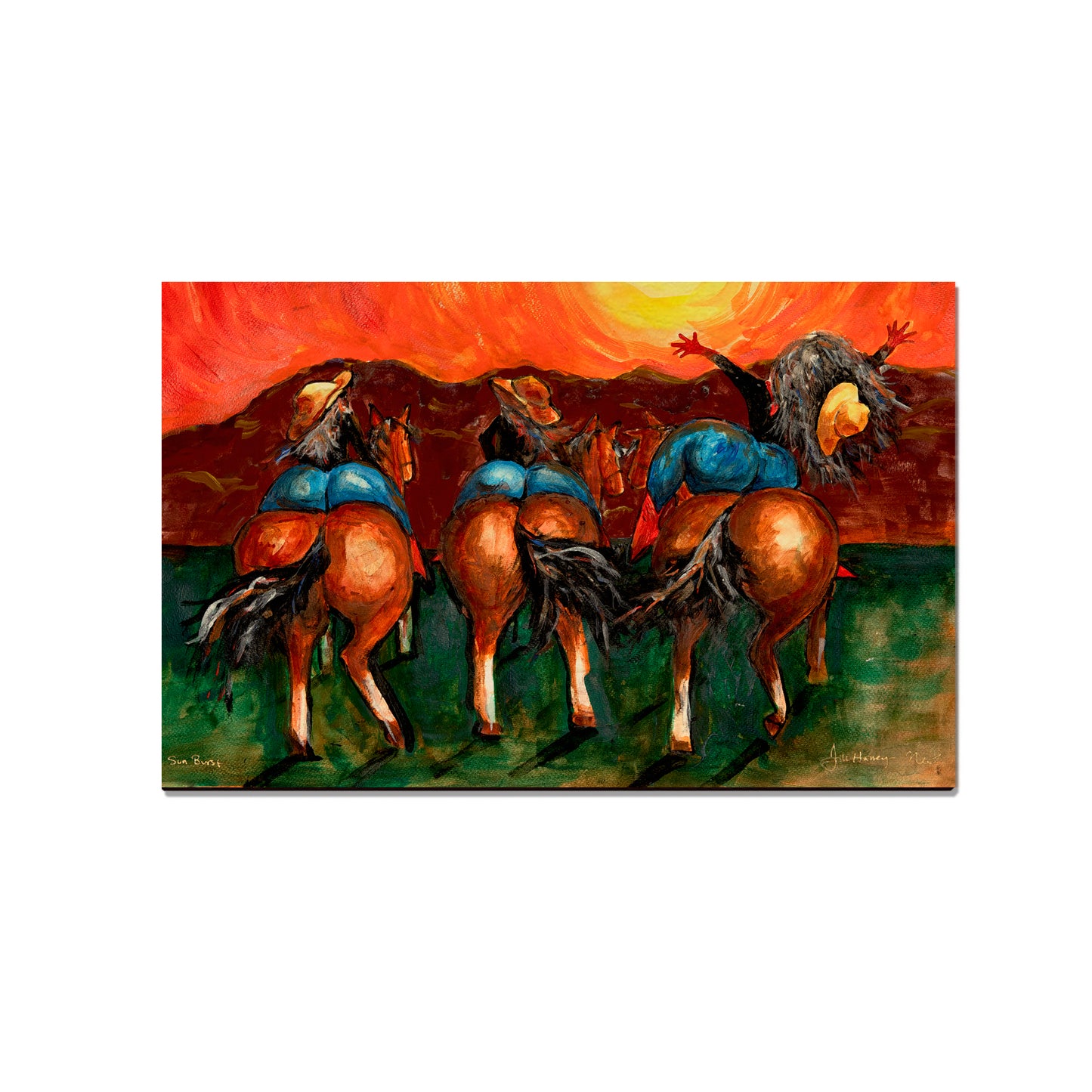 Neal's Bun Riders - Small Art & Gift Magnet (5pk // $2.40ea)