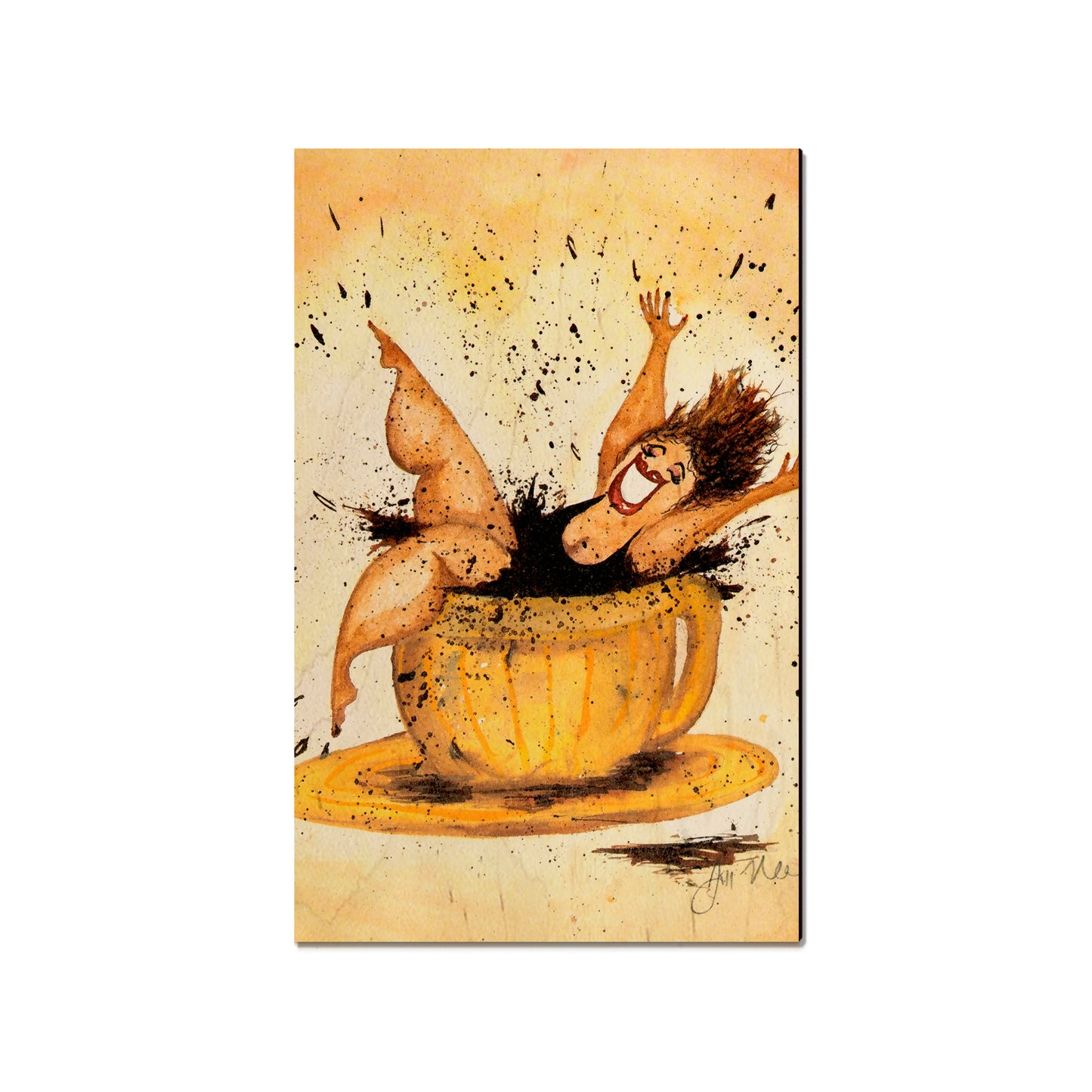 Neal's Caffeine Queen - Small Art & Gift Magnet (5pk // $2.40ea)