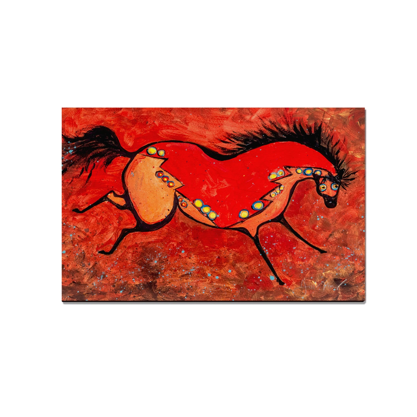 Neal's Phat Red - Small Art & Gift Magnet (5pk // $2.40ea)