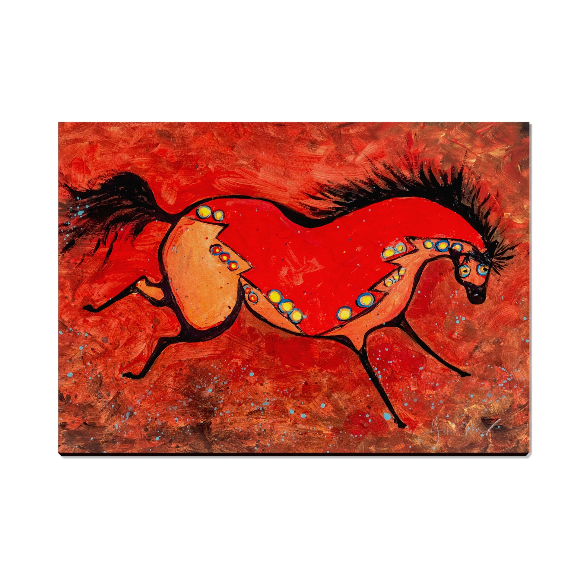 Neal's Phat Red - Small Art & Gift Postcard (5pk // $2.40ea)