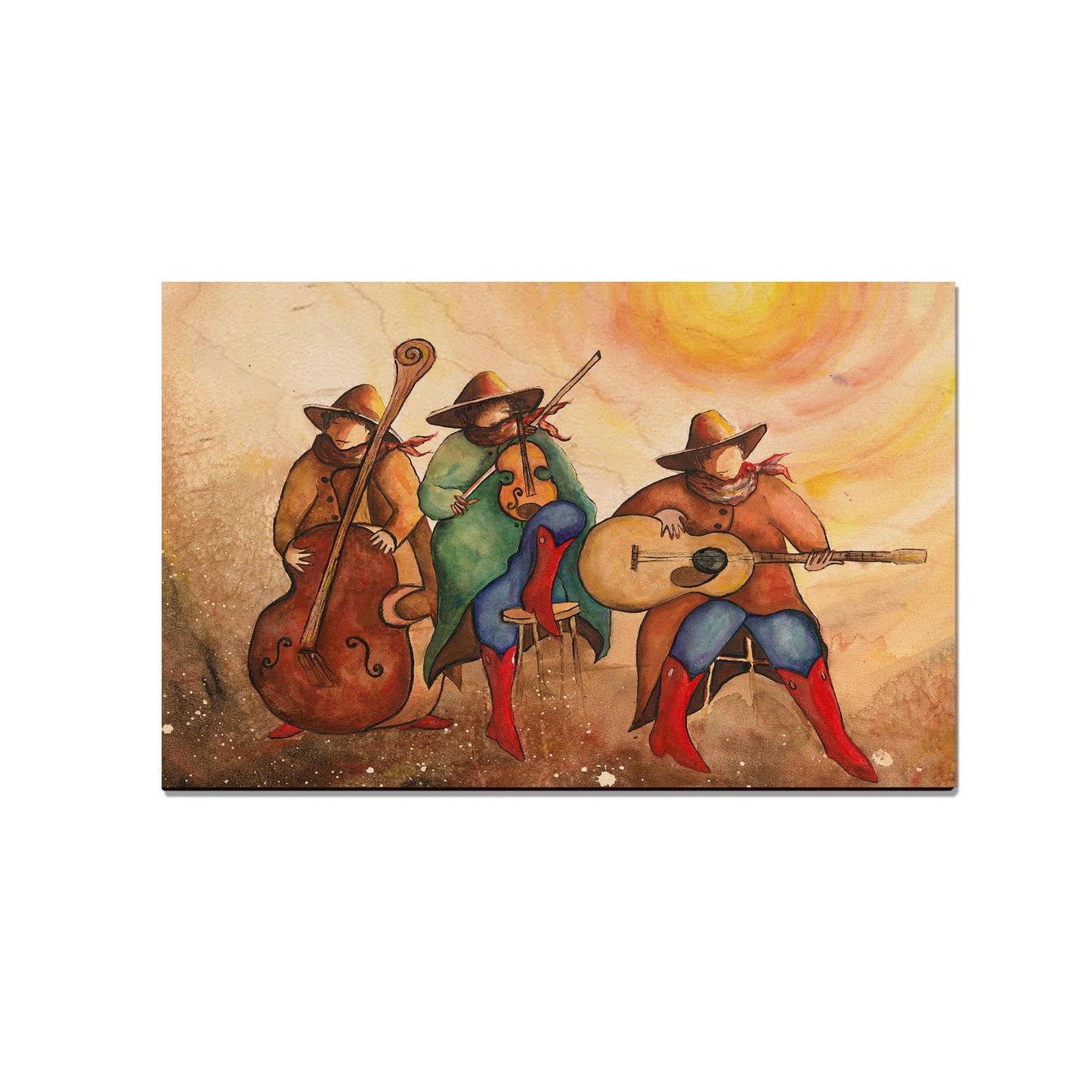 Neal's Red Boot Trio - Small Art & Gift Magnet (5pk // $2.40ea)
