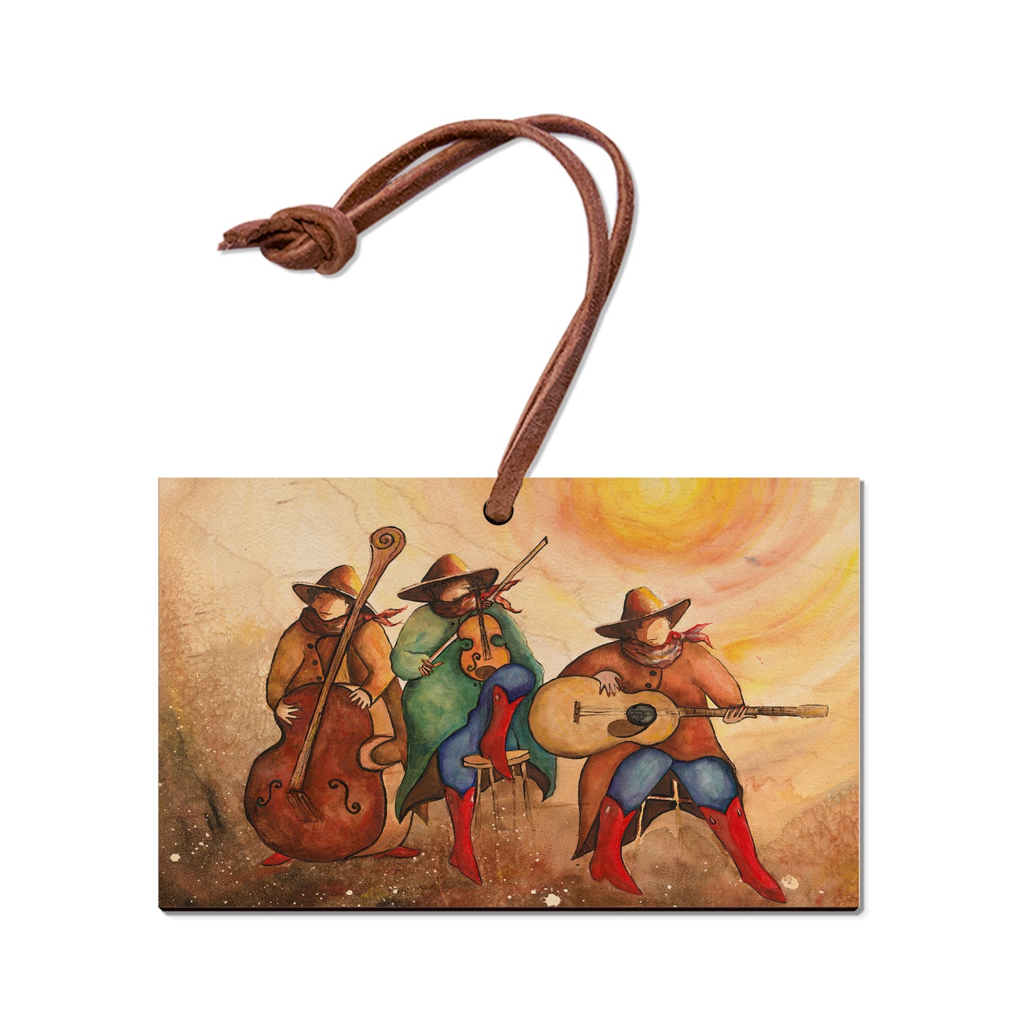 Neal's Red Boot Trio - Small Art & Gift Ornament (5pk // $2.40ea)