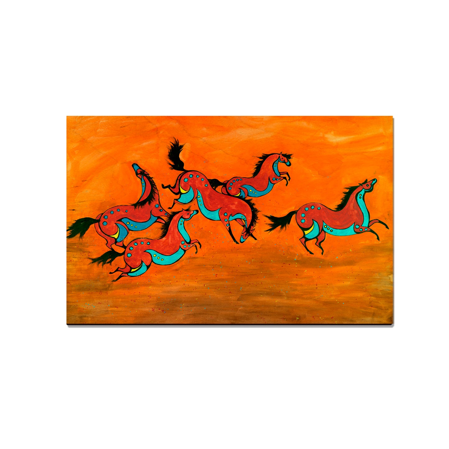 Neal's Sun Moon Horses - Small Art & Gift Magnet (5pk // $2.40ea)