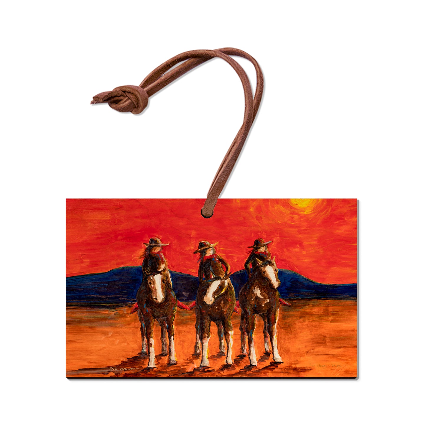 Neal's Three Horsewomen - Small Art & Gift Ornament (5pk // $2.40ea)