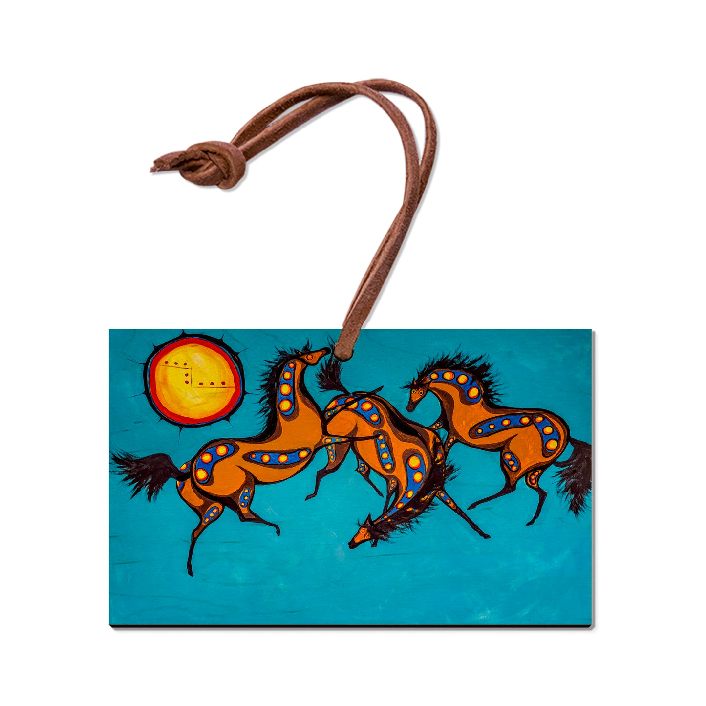 Neal's Three Tourques - Small Art & Gift Ornament (5pk // $2.40ea)