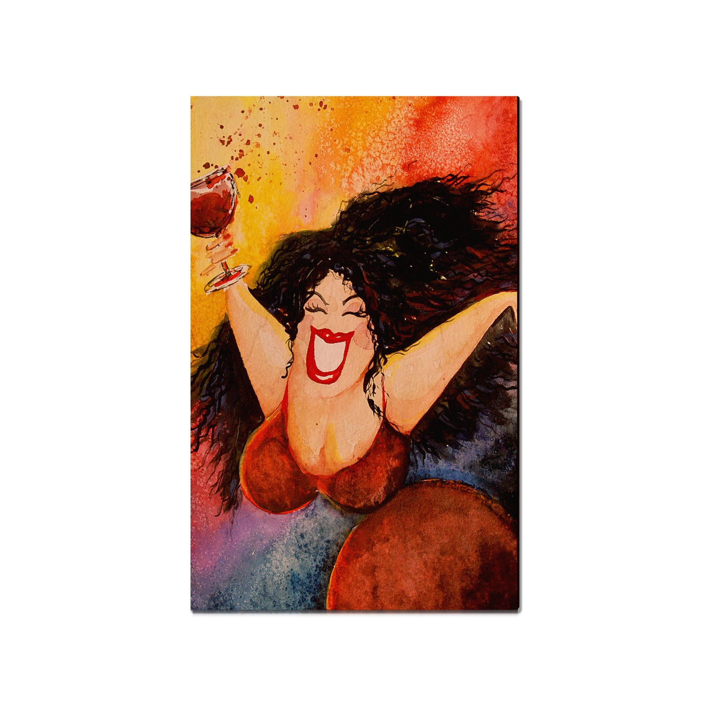Neal's Wine Diva - Small Art & Gift Magnet (5pk // $2.40ea)