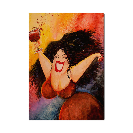 Neal's Wine Diva - Small Art & Gift Postcard (5pk // $2.40ea)