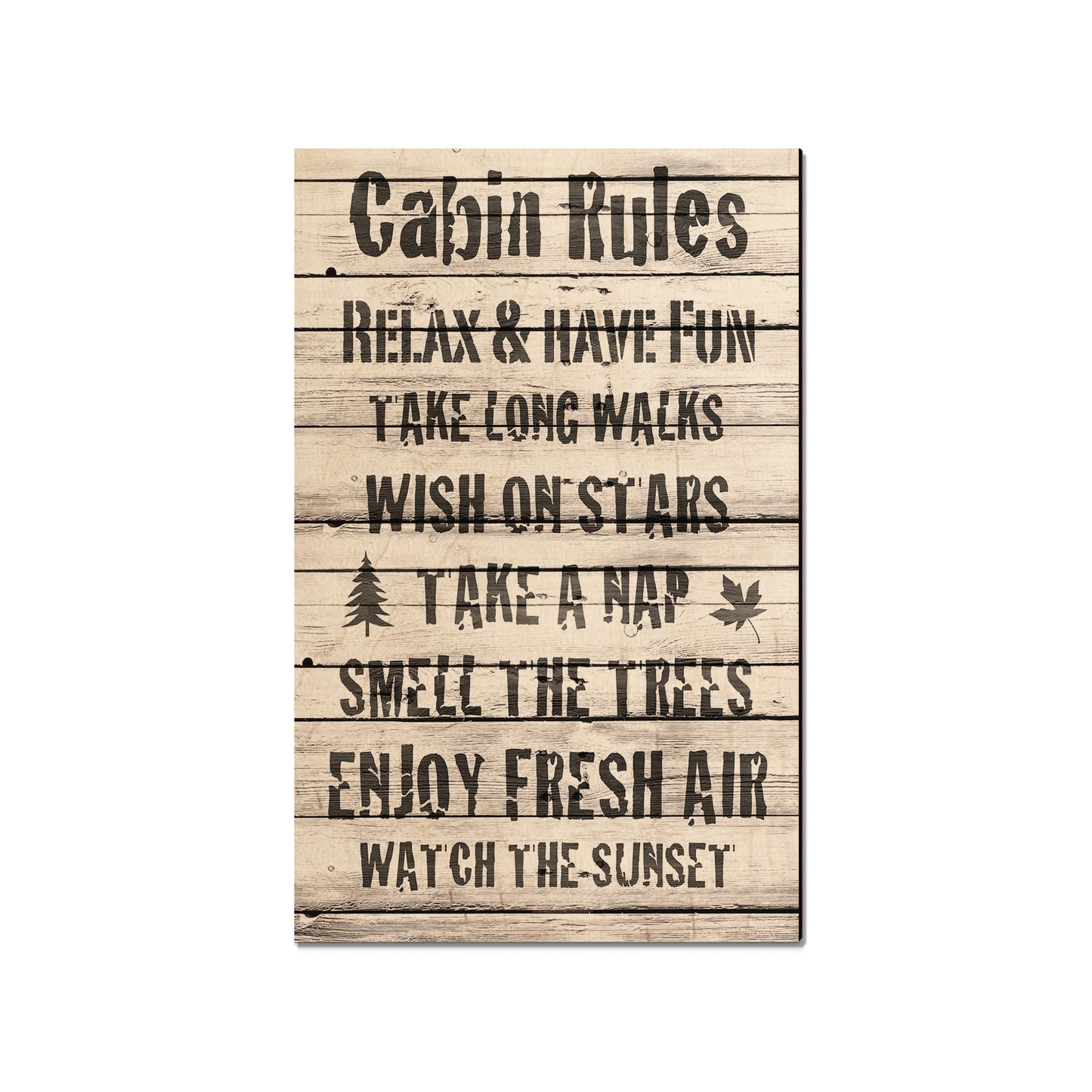 Cabin Rules - Classic Edge