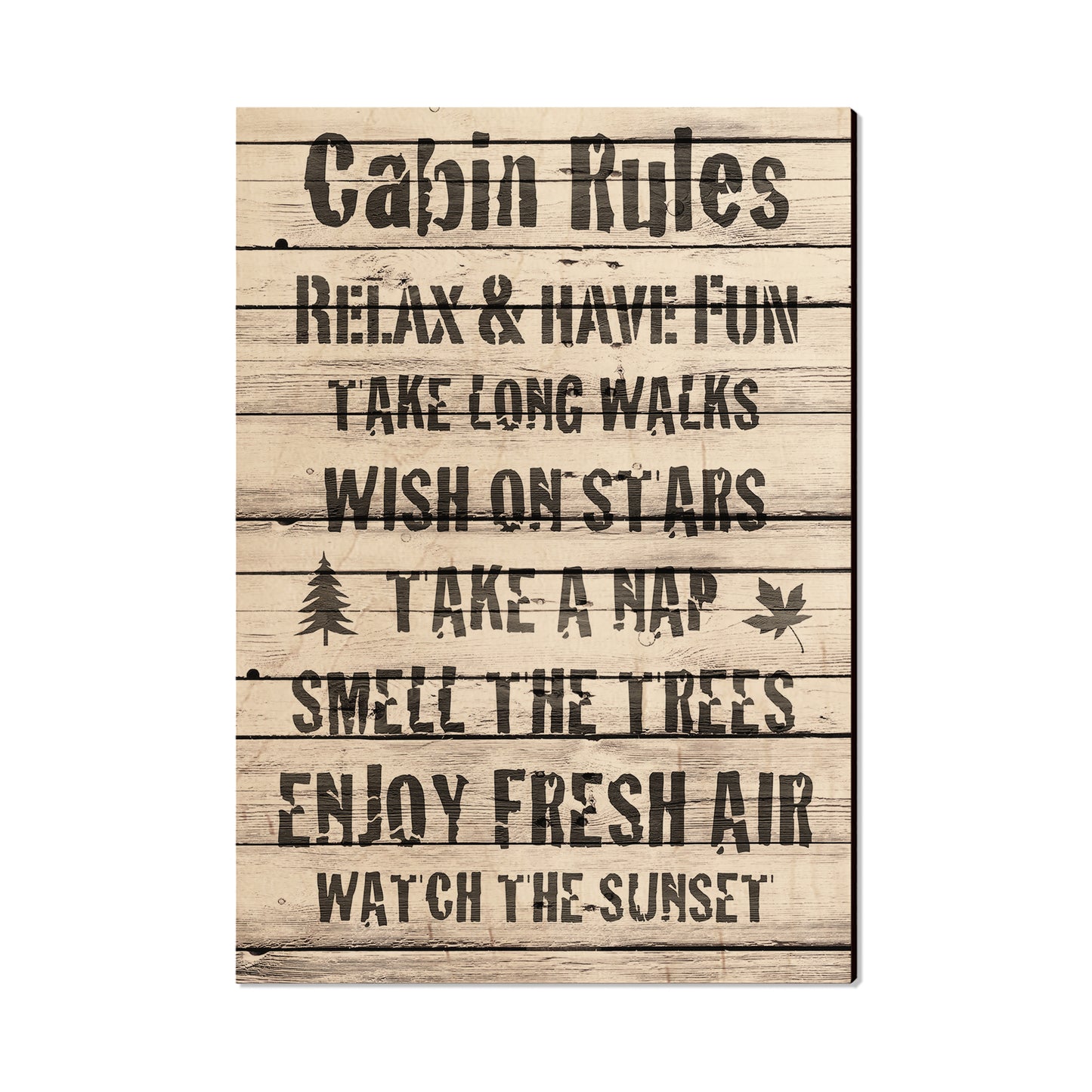 Cabin Rules - Classic Edge