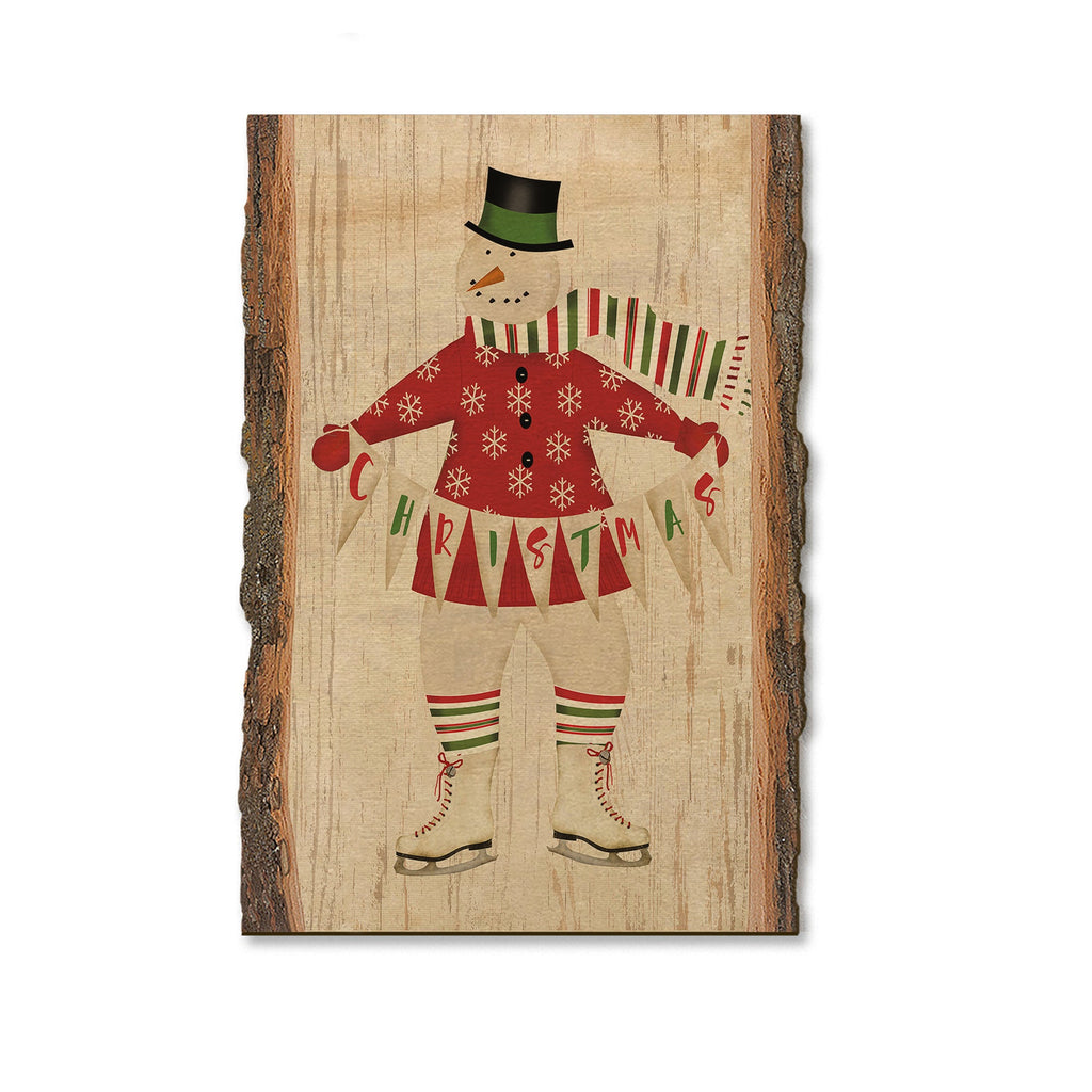 Christmas Snowman - Holiday - Live Edge