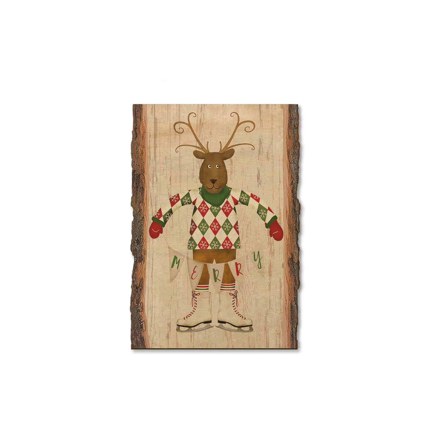 Merry Reindeer - Holiday - Live Edge