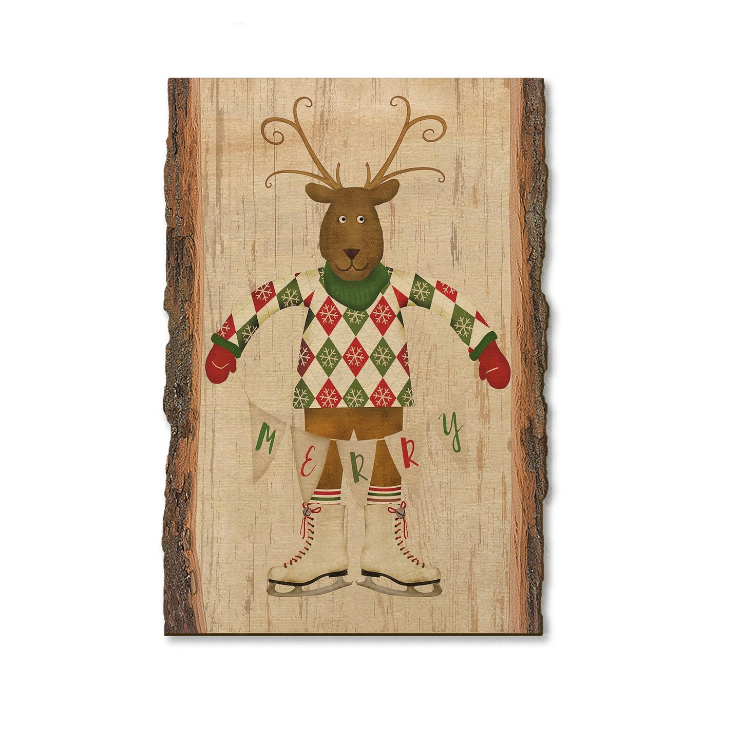 Merry Reindeer - Holiday - Live Edge