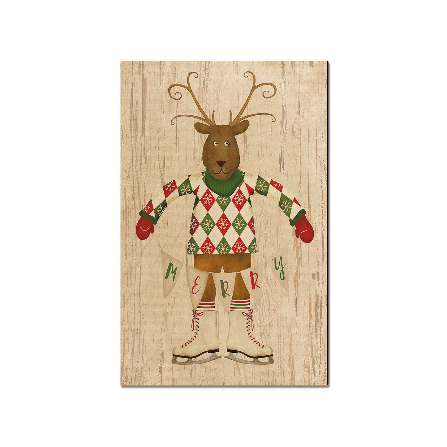 Merry Reindeer - Holiday - Classic Edge
