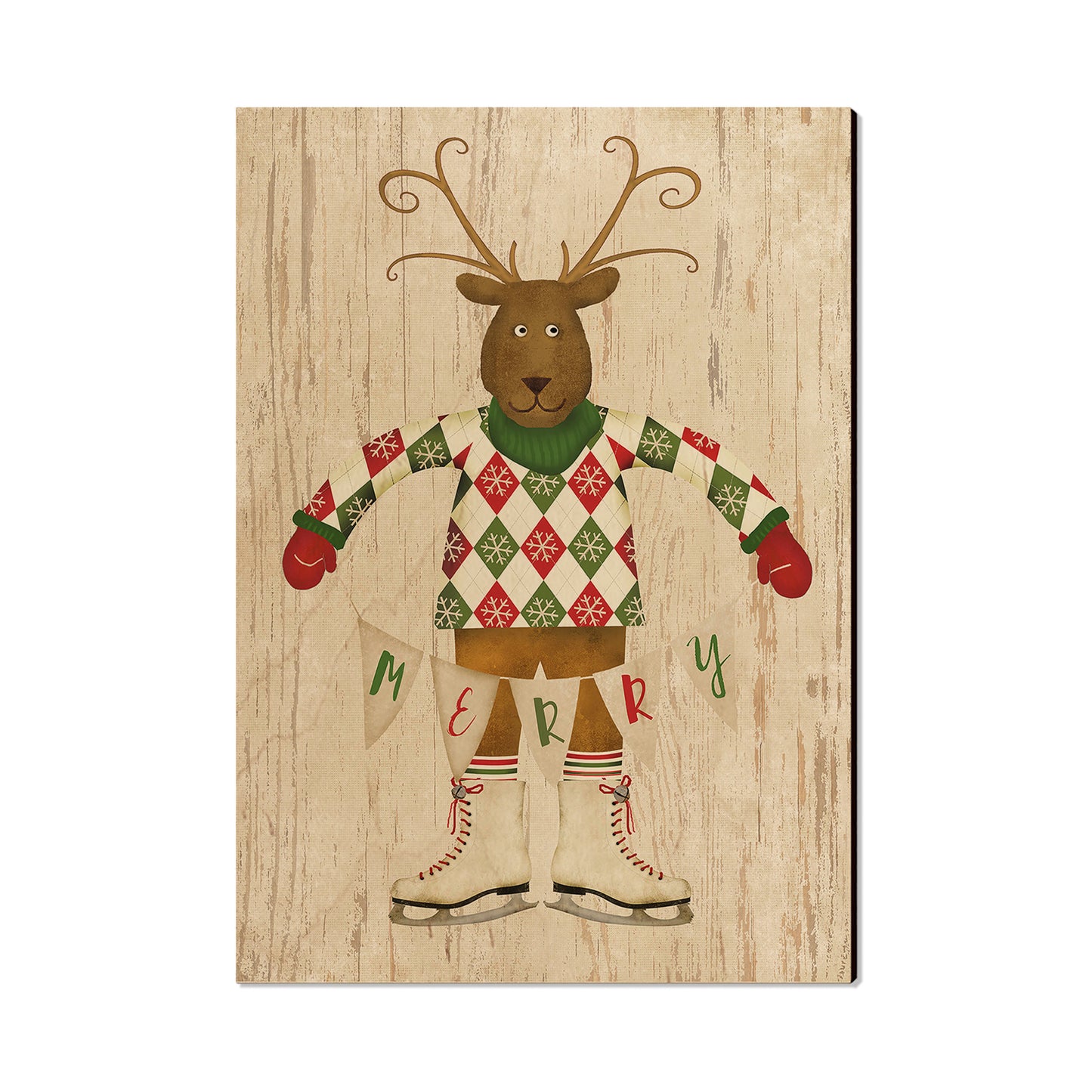 Merry Reindeer - Holiday - Classic Edge