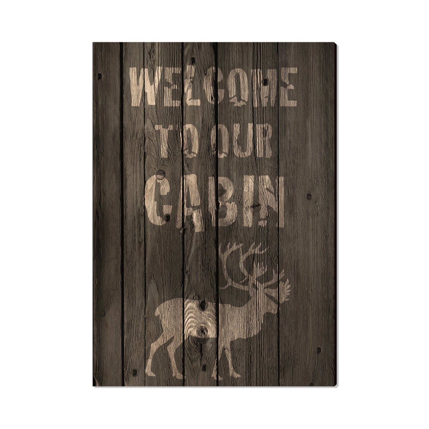 Welcome To Our Cabin - Classic Edge