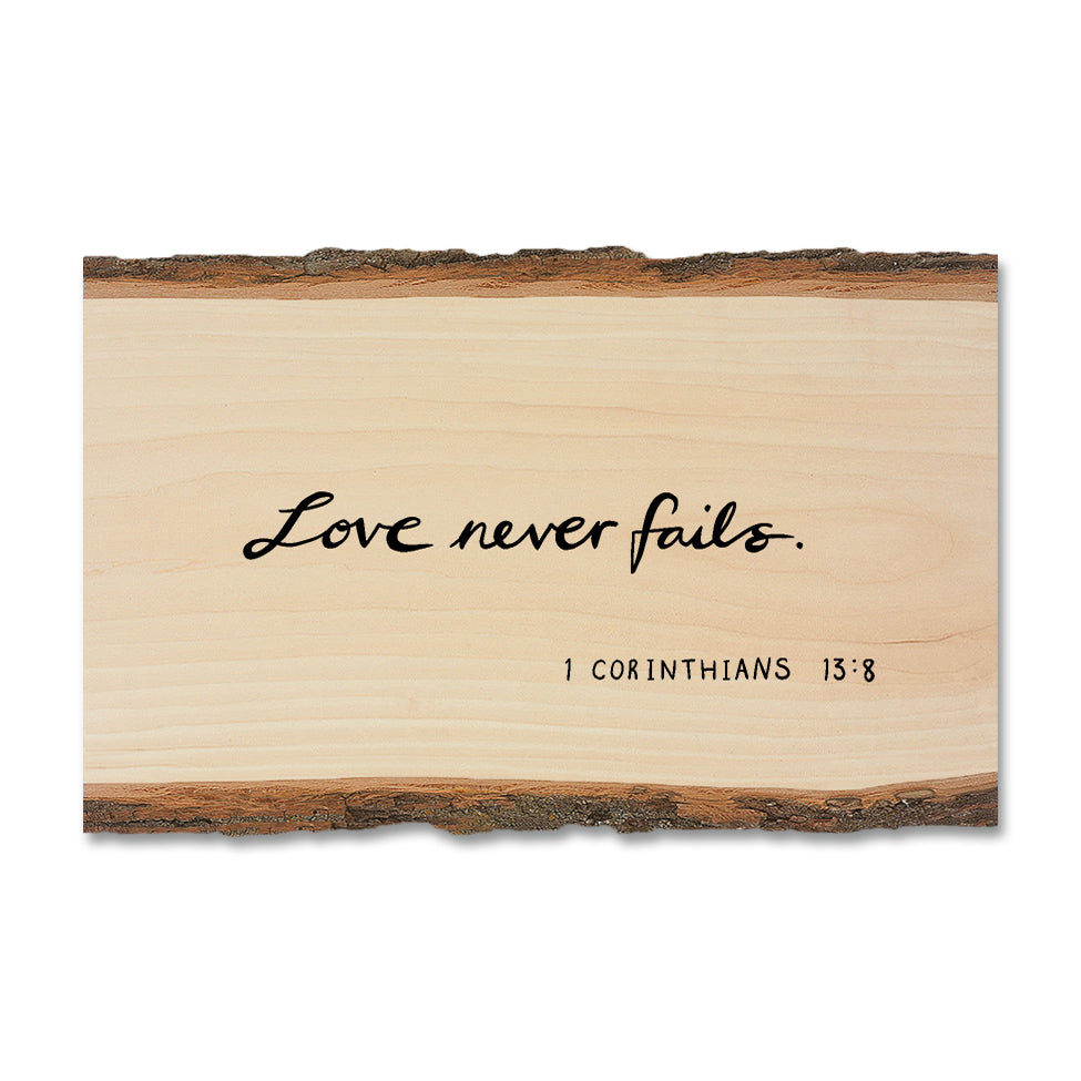 Never Fails - Live Edge