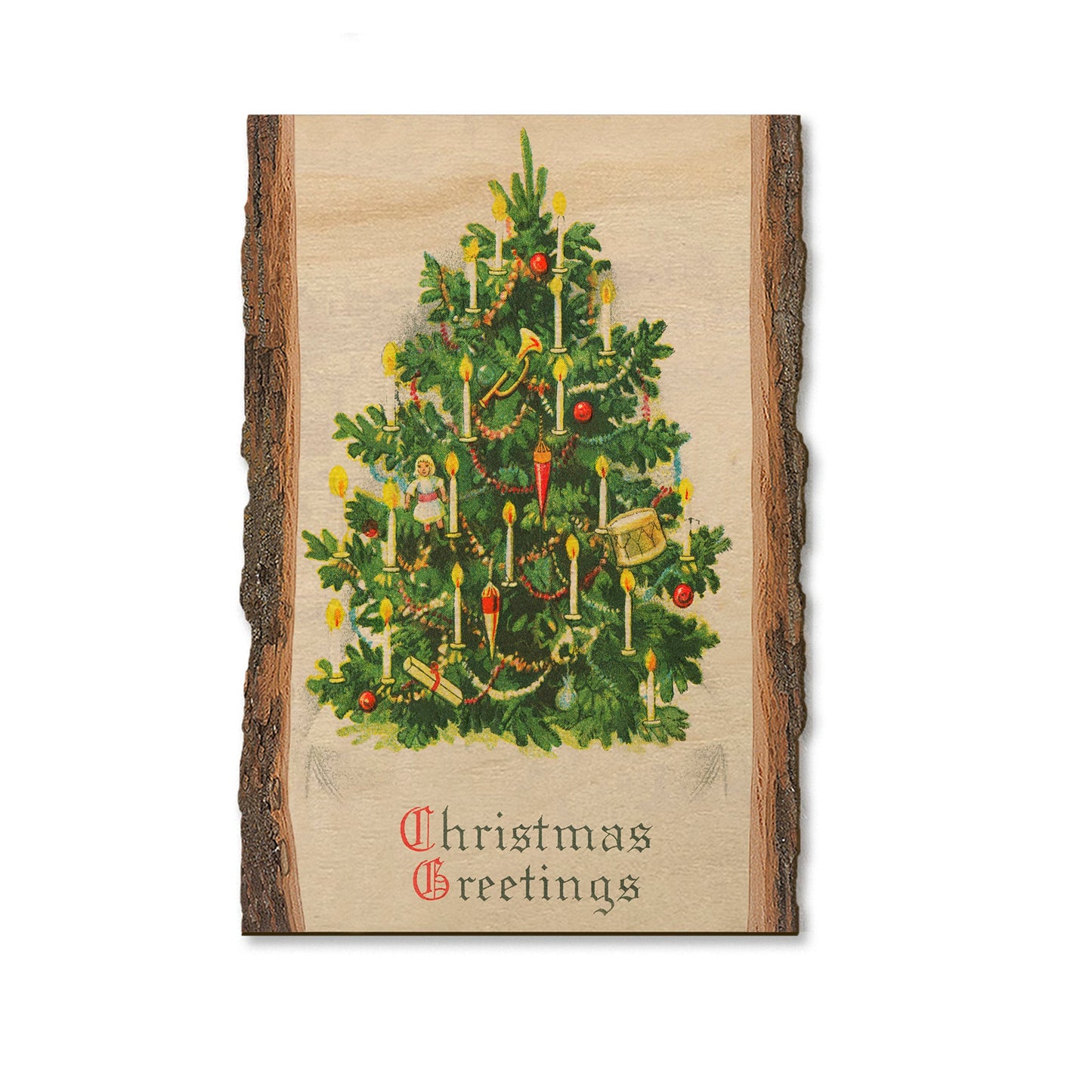 Old Christmas Tree - Holiday - Live Edge